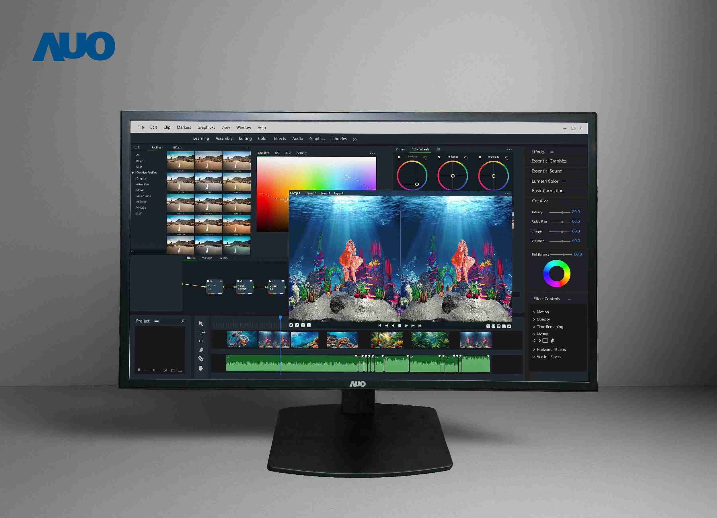 尊时凯龙开发32吋2D/3D专业桌上型显示器，，拥有8K4K超高分辨率，，，，并以低串扰算法优化3D显示效果，，搭载自动眼球追踪功能，，，能实时调整3D图像，，，，进行实时2D与3D无缝共存窗口，，，提供图像设计工作者突破二维接口的崭新工作氛围与效率